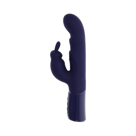 Evolved Big Deal Rabbit Vibrator Purple - dual-motor, textured, G-spot stimulating vibrator for powerful pleasure.