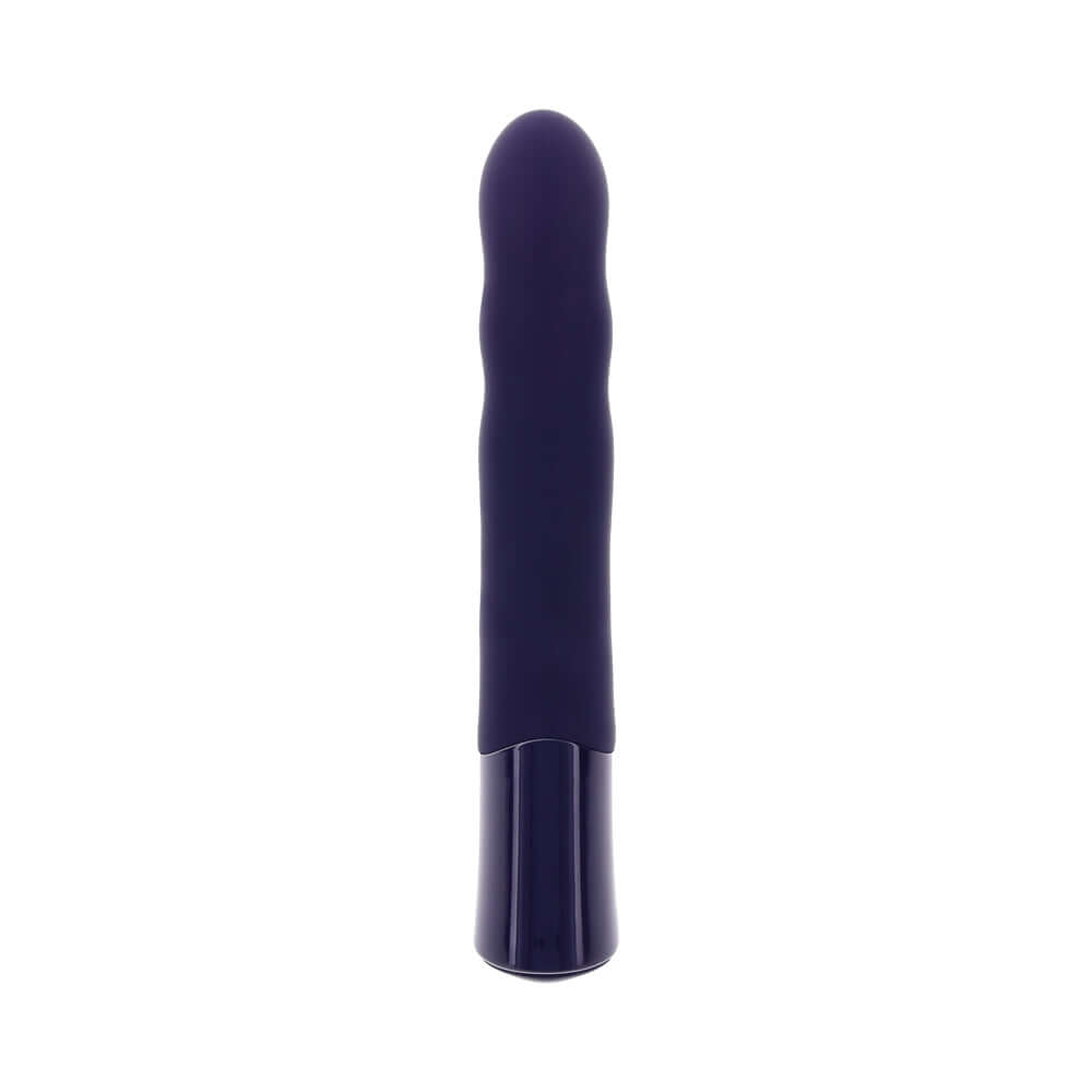 Evolved Big Deal Rabbit Vibrator Purple showcased with a smooth, purple design for intense pleasure and stimulation.