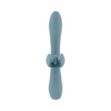 Evolved Take Your Flick Massager Blue, featuring a curved design and textured grip for enhanced stimulation.