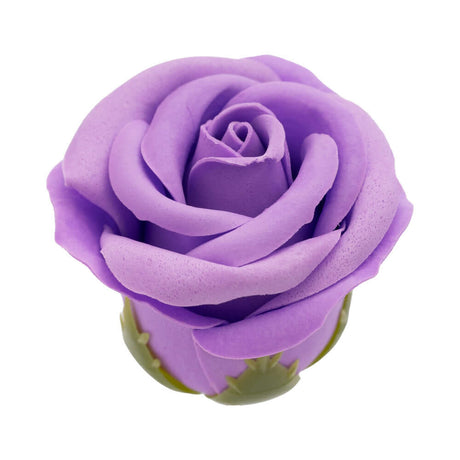 Je Joue Midnight Magic Duet Bullet Vibrator with Mio Ring elegantly designed in a purple rose shape.