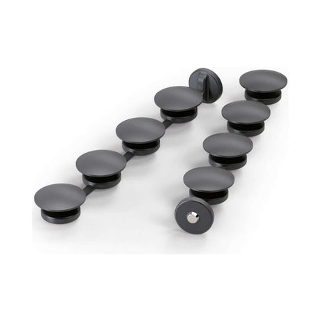 Mystim Opus E-Masturbator Vagina accessory kit with black suction cups for enhanced stimulation.