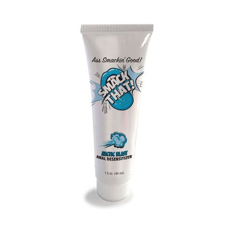Smack That Anal Desensitizer Arctic Blast 1.5 Oz tube packaging for anal play enhancement.