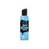 Sex Slime Cum Styled Water Based Lubricant 2 Oz Blue bottle offering a fun and slippery experience.