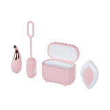 Play With Me Wanderlust Mini Vibes Pink luxury travel vibrator set with discreet charging case.