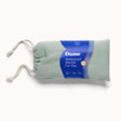 Dame Thro Waterproof Sex Blanket Sage packaged in a soft green bag, ideal for keeping surfaces clean during intimate moments.