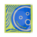 Dame Condoms 3-Pack packaging featuring a playful design with a message 'let's come together'.