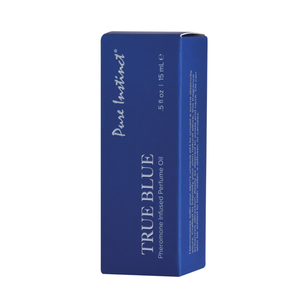 Pure Instinct Pheromone Perfume Oil With Dropper True Blue - 15 Ml 0.5 Fl Oz