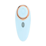 LoveLine Aurie AirTapTech Rechargeable Vibrator Blue showcasing innovative design and features.