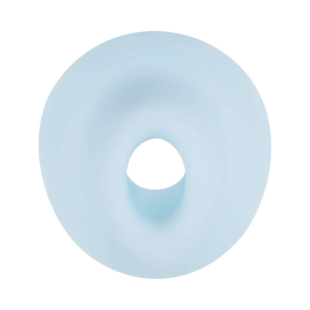 LoveLine Darling AirTapTech Rechargeable Vibrator Blue top view, showcasing its elegant design and innovative technology.