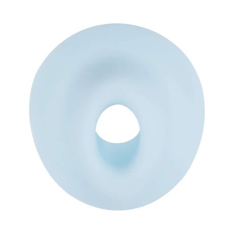LoveLine Darling AirTapTech Rechargeable Vibrator Blue top view, showcasing its elegant design and innovative technology.