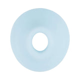 LoveLine Darling AirTapTech Rechargeable Vibrator Blue, a stylish light blue silicone pleasure device with a unique design.