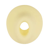 LoveLine Darling AirTapTech Rechargeable Vibrator Yellow, close-up view of its unique scepter-shaped design in yellow.