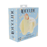 LoveLine Daydream AirTapTech Rechargeable Vibrator Yellow packaging with modern design and product details.