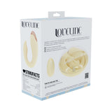 LoveLine Daydream AirTapTech Rechargeable Vibrator Yellow packaging showing design and features.