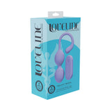 LoveLine PelviFit Beads Kegel Vibe Waterproof Remote Lavender packaging showcasing elegant design and body-safe materials.