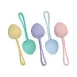 LoveLine PelviFit Berry Kegel Kit Multiweight Waterproof - colorful silicone Kegel balls in pastel shades