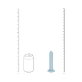 LoveLine PelviFit Expanding Vaginal Dilator Set Silicone next to a can for size comparison.