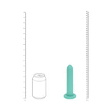 LoveLine PelviFit Expanding Vaginal Dilator Set Silicone with size reference next to a can.