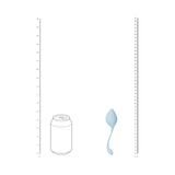 LoveLine PelviFit Stem Kegel Kit Multiweight Waterproof shown alongside a soda can for size comparison.