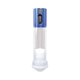 PUMPED HyperLift Masturbator Suction Metallic Blue automatic pump with user-friendly controls and high suction power.