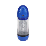 PUMPED SonicPull Masturbator Suction Vibration Blue, a powerful stroker with strong vibration and deep suction.