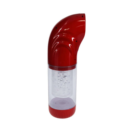 PUMPED StrokeMate Masturbator Metallic Red automatic stroker with sleek design and powerful functionality.