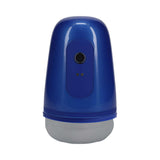 PUMPED Vibrobator Masturbator Negative Pressure Suction Blue device for enhanced male pleasure and stimulation.