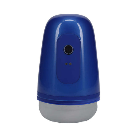 PUMPED Vibrobator Masturbator Negative Pressure Suction Blue device for enhanced male pleasure and stimulation.