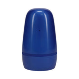 PUMPED Vibrobator Masturbator Negative Pressure Suction Blue - side view of the product.