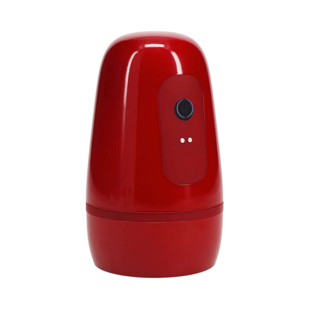 PUMPED Vibrobator Masturbator Negative Pressure Suction Vibration Red device with sleek design and modern features.
