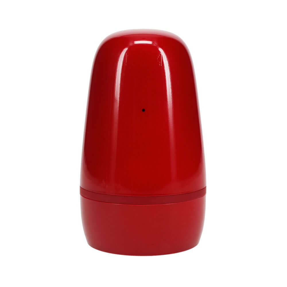 PUMPED Vibrobator Masturbator Negative Pressure Suction Vibration Red product image showcasing its sleek design.