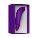 We-Vibe Melt 2 Pleasure Air Clitoral Stimulator Purple in elegant packaging, showcasing its sleek design.