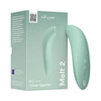 We-Vibe Melt 2 Pleasure Air Clitoral Stimulator Sage packaging and device displayed.
