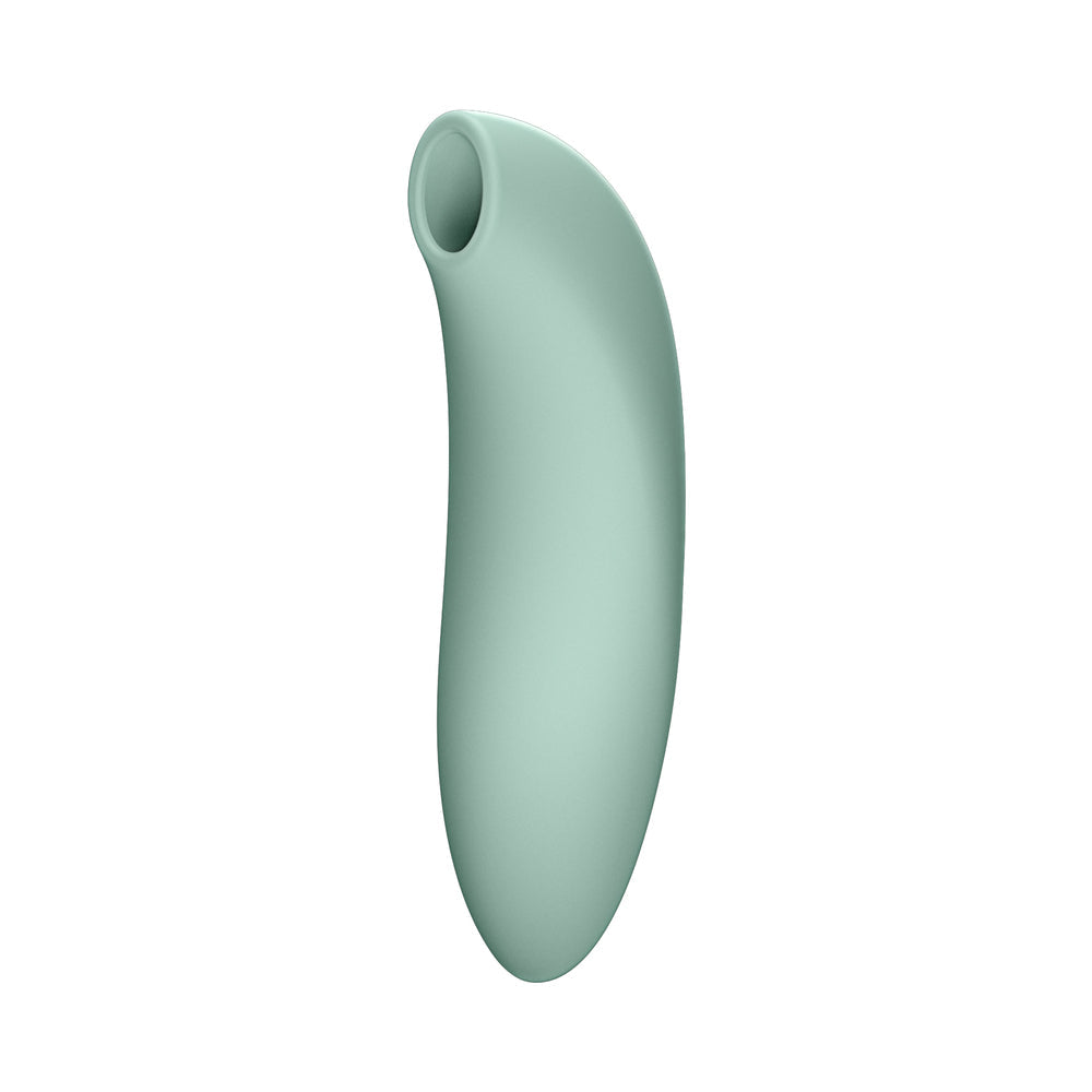We-Vibe Melt 2 Pleasure Air Clitoral Stimulator Sage in soft sage green color for intimate pleasure.