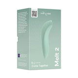 We-Vibe Melt 2 Pleasure Air Clitoral Stimulator Sage packaging with product details.