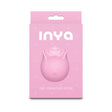 INYA The Vibrating Rose Pink in elegant packaging with a charming rose design for enhanced pleasure.