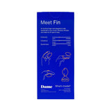 Dame Fin 2.0 Finger Vibrator Citrus packaging showcasing features and vibration options for enhanced pleasure.