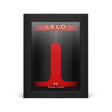 LELO F2S Massager and Stroker Red displayed in sleek packaging with modern design.