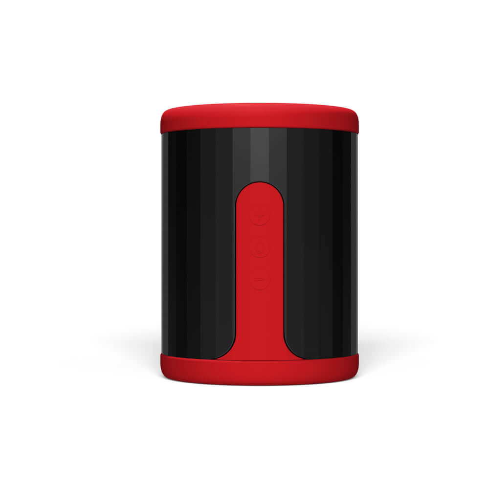 LELO F2S Massager and Stroker Red showing sleek black and red design, perfect for enhancing male pleasure.