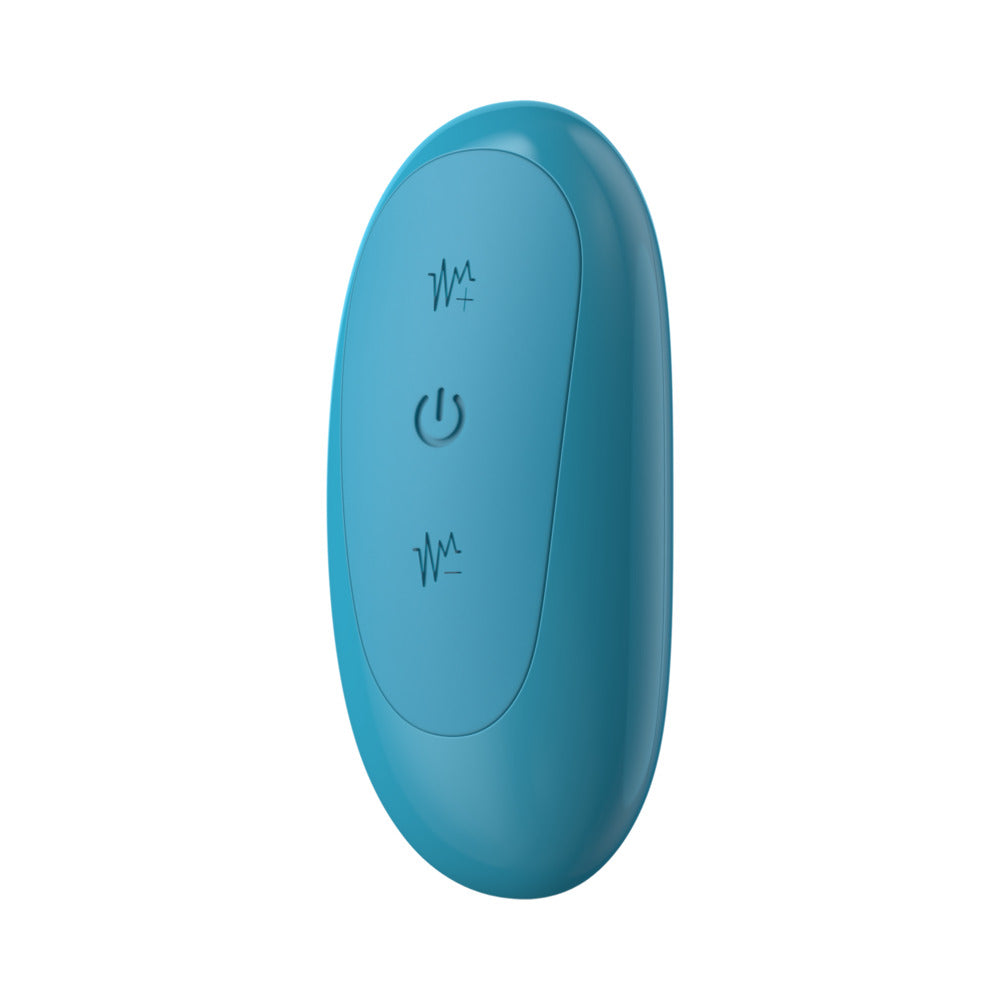 Luv Inc. Pr37: Pointy Ring Luv Plug Metallic Blue