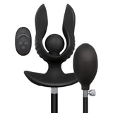 Atomic Vibrating Inflatable Plug Black