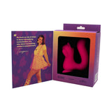 Screaming Squirrel Air Pulse & G-Spot Vibrator in vibrant packaging with quote about women's empowerment.