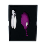 Shell Yeah Remote Controlled Wearable Panty Vibrator in a box with charging cable, designed for discreet stimulation.