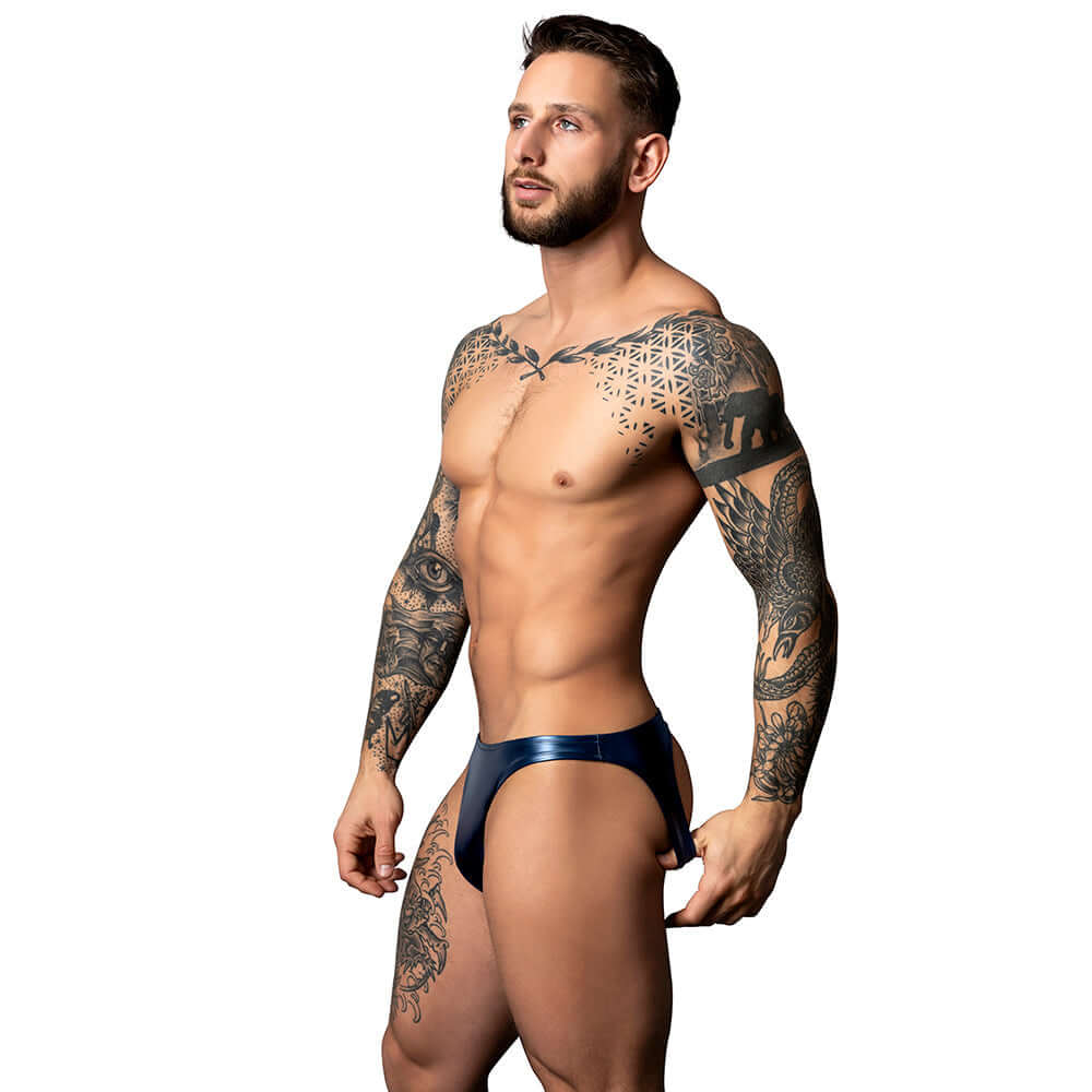 Male Power Liquid Onyx 2.0 Moonshine Blue S/M
