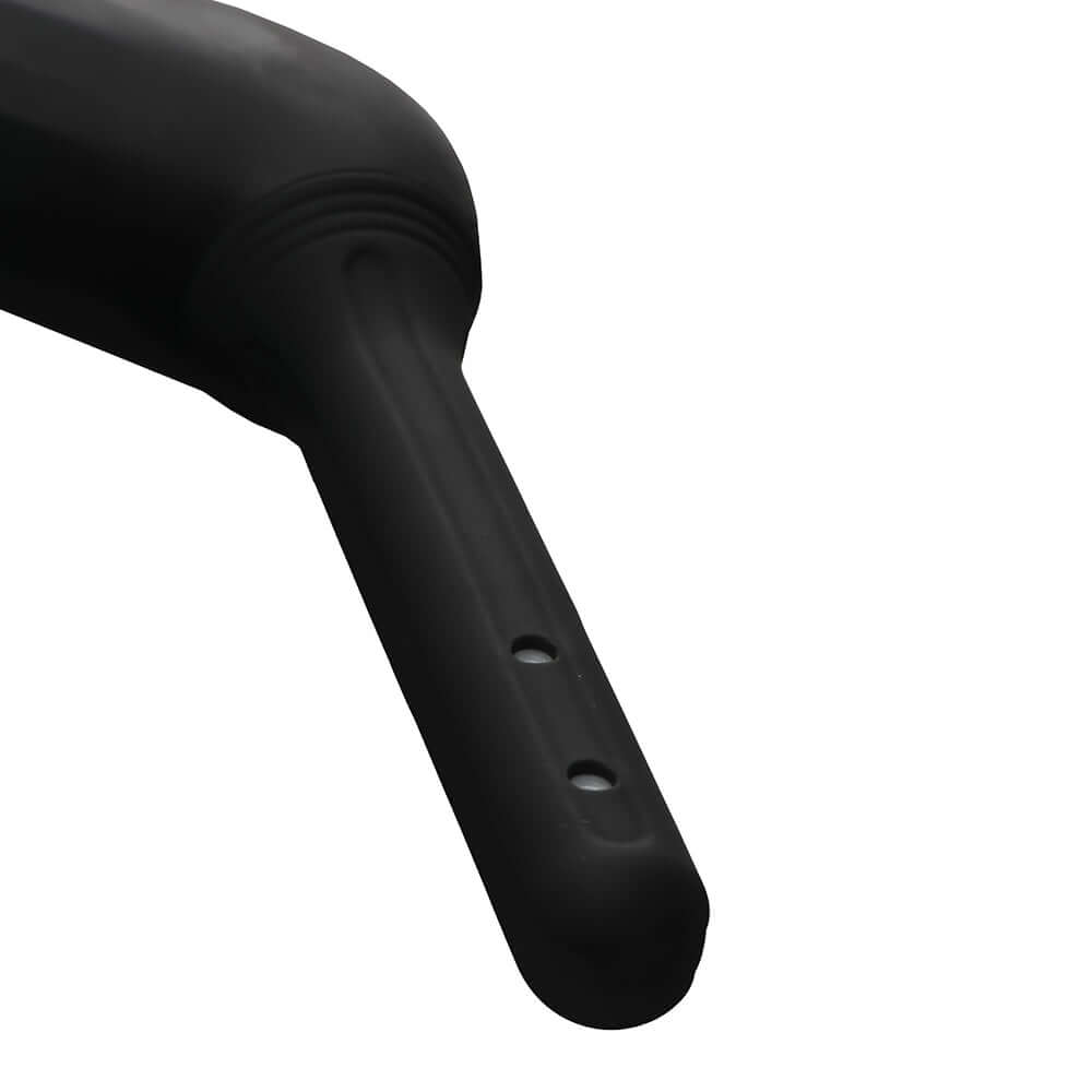 Close-up of the CleanStream Automatic Enema Set nozzle, showcasing its ergonomic design for effective cleansing.