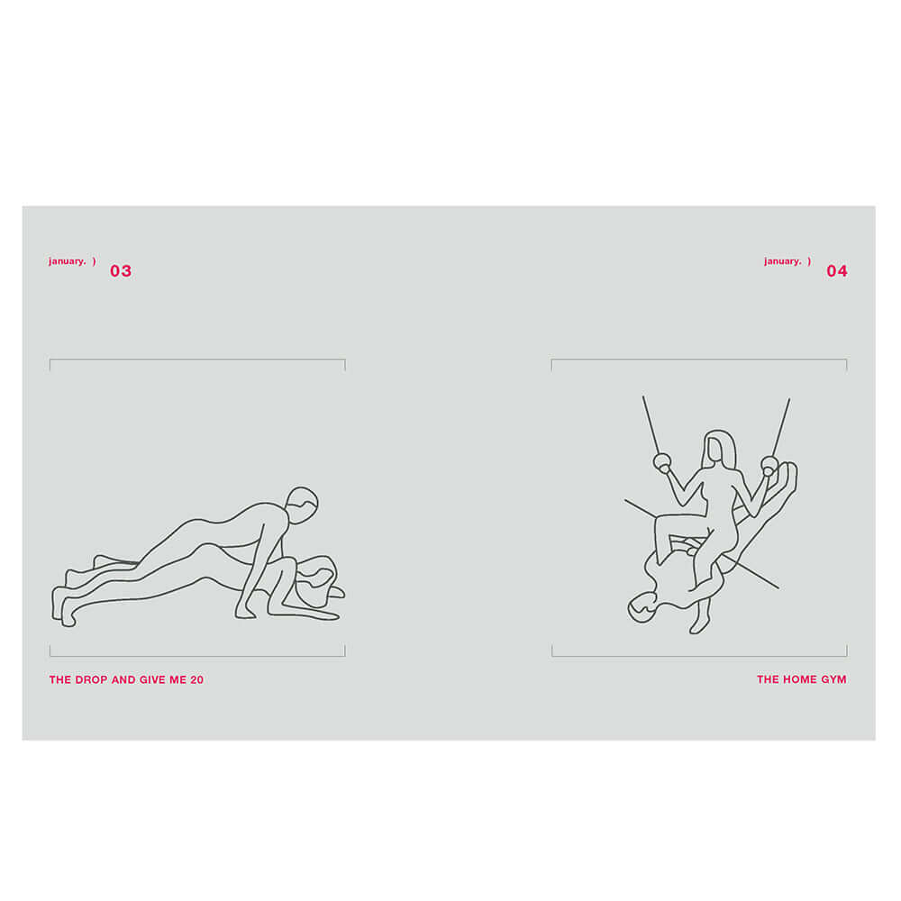 Position of the Day Revised and Updated Sex Every Day in Every Way daily sex positions illustrated for couples.