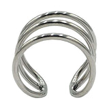 Rouge Stainless Steel Triple Wire Glans Ring designed for comfort and enhanced sensitivity.