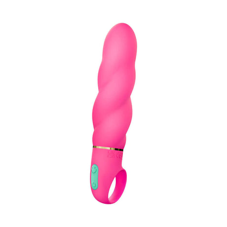 Aria Amazing AF 2.0 Rechargeable Vibe Fuchsia, a pink vibrator with 10 vibration modes and elegant design.