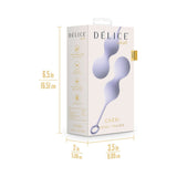 Delice Cheri Kegel Trainer Purple packaging dimensions and features illustration