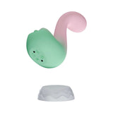 Play With Me Massager Melody Pink versatile dual-ended vibrator in green and pink color.
